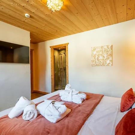Virolet Jacuzzi Hammam Cheminee 15 Pers - Multipass Les Gets